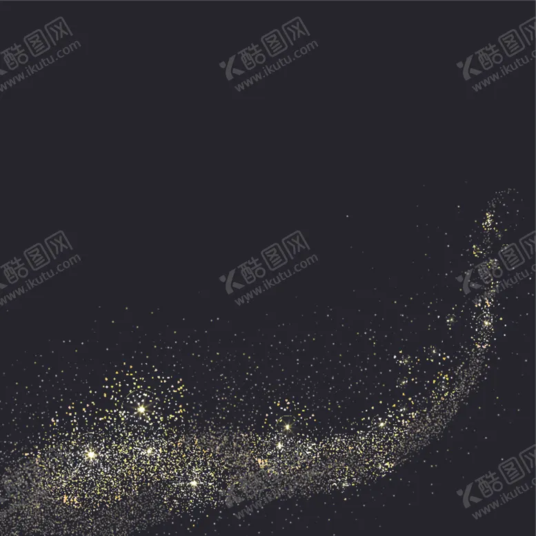 编号：66138507080055541529【酷图网】源文件下载-金色粒子
