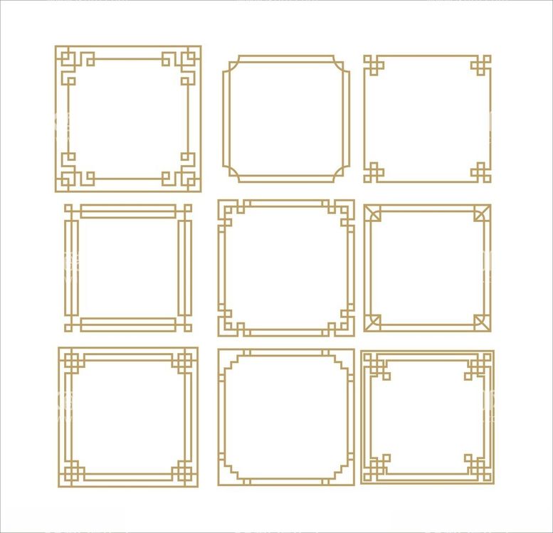 编号：57883912032358413165【酷图网】源文件下载-中国风边框