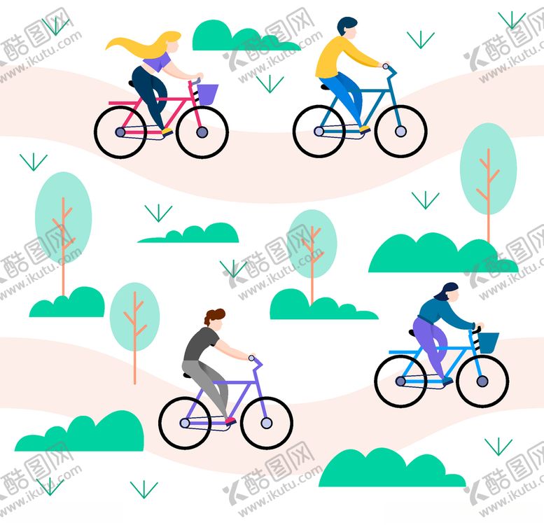编号：37905810080254576718【酷图网】源文件下载-骑自行车