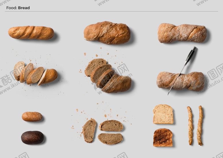 编号：78434509130609433768【酷图网】源文件下载-面包图片