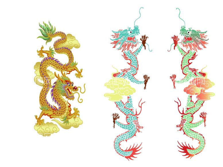 编号：67304112180617057996【酷图网】源文件下载-中国龙龙纹