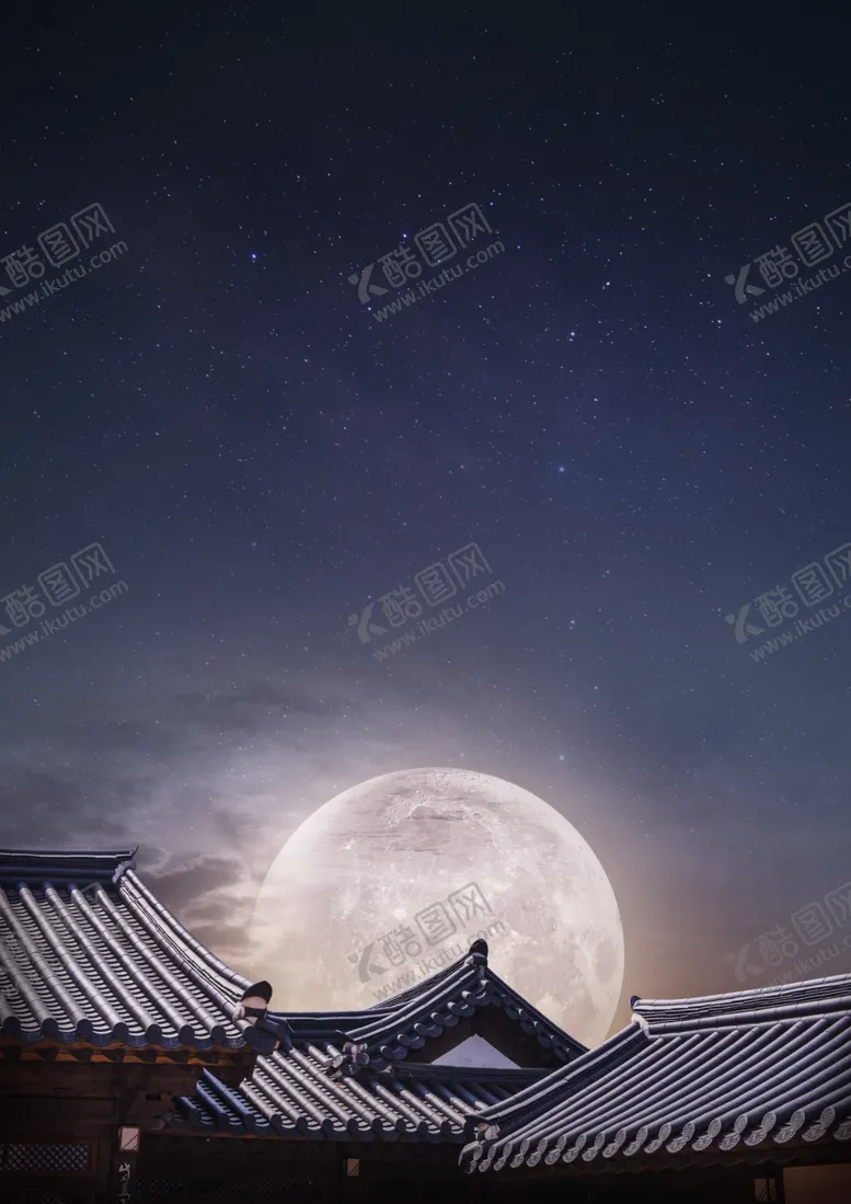 编号：62140403270339008575【酷图网】源文件下载-月亮背景