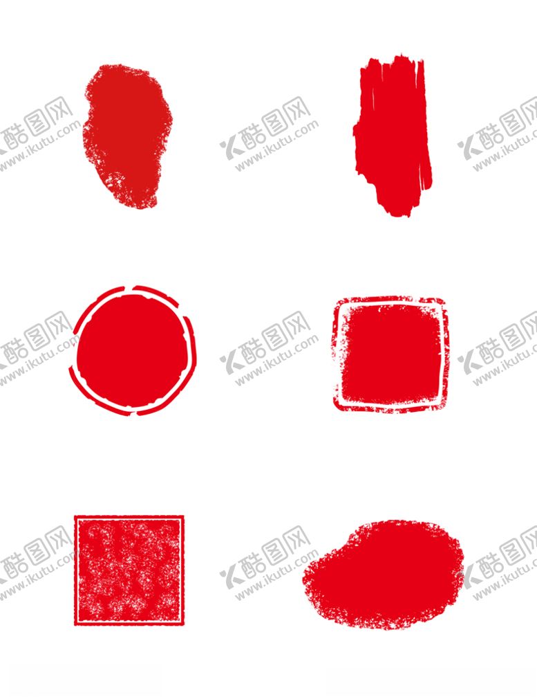 编号：68592409200046541403【酷图网】源文件下载-印章套图