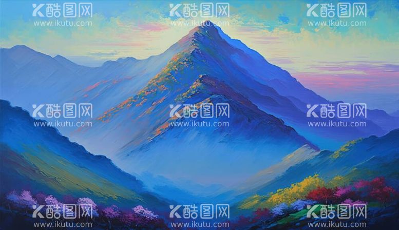 编号：51342311252102489438【酷图网】源文件下载-风景油画