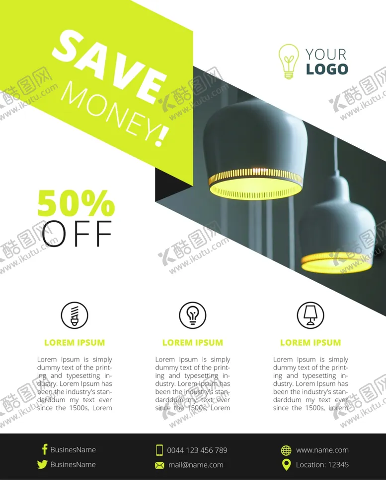 编号：47342310060905187597【酷图网】源文件下载-国外宣传单