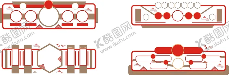 编号：65587012231931398583【酷图网】源文件下载-红色边框素材图片