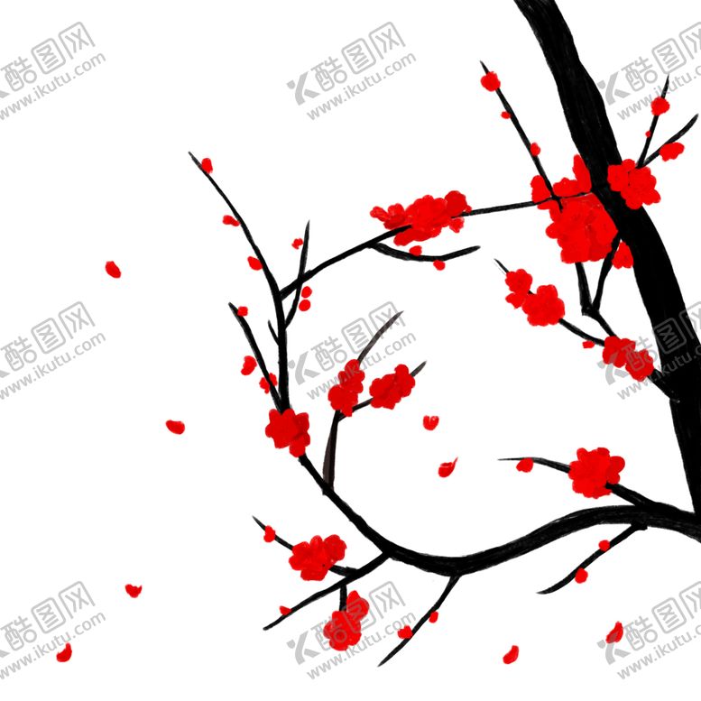 编号：19444706251209287185【酷图网】源文件下载-梅花素材