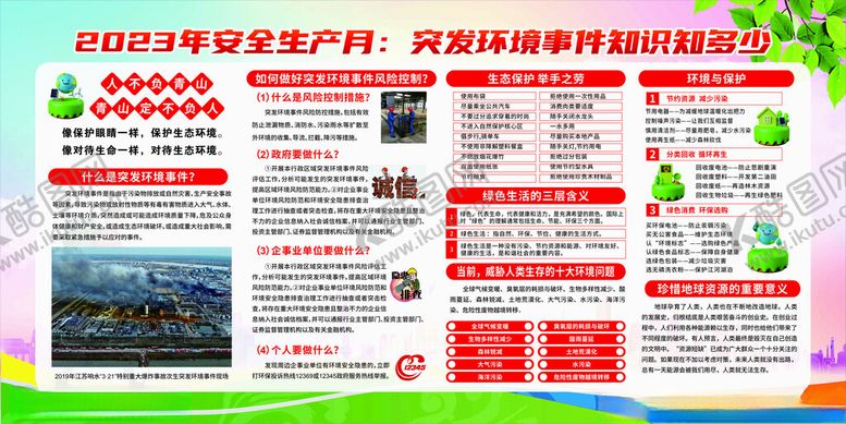 编号：27290501150525477077【酷图网】源文件下载-突发环境事件知识