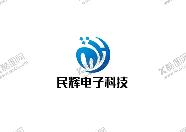 编号：96703109261727172504【酷图网】源文件下载-电子科技标识设计