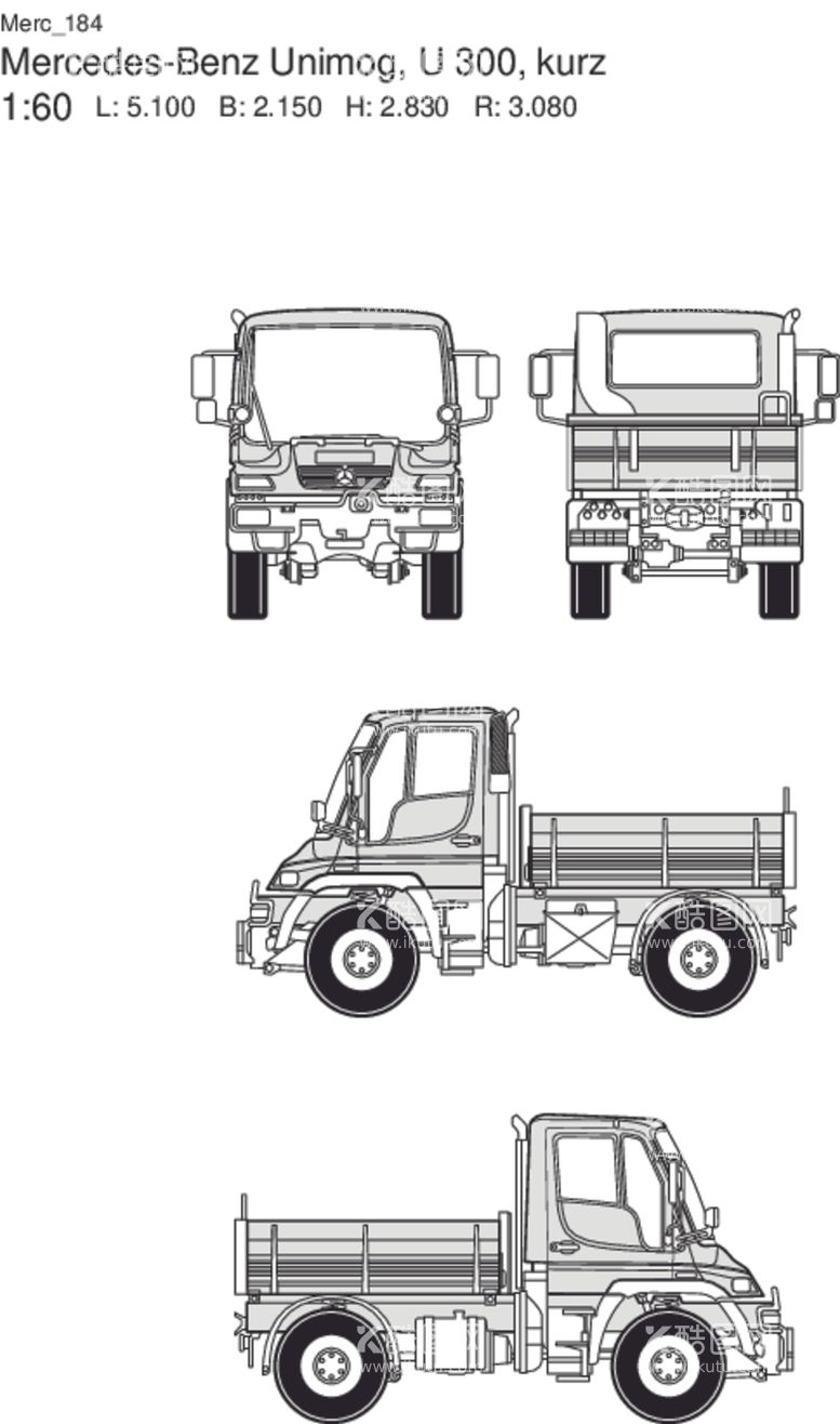 编号：31582703160554194546【酷图网】源文件下载-梅赛德斯工程车