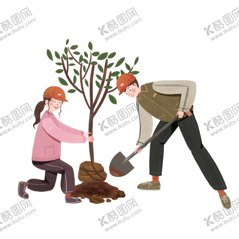 编号：60107309281856327909【酷图网】源文件下载-植树节