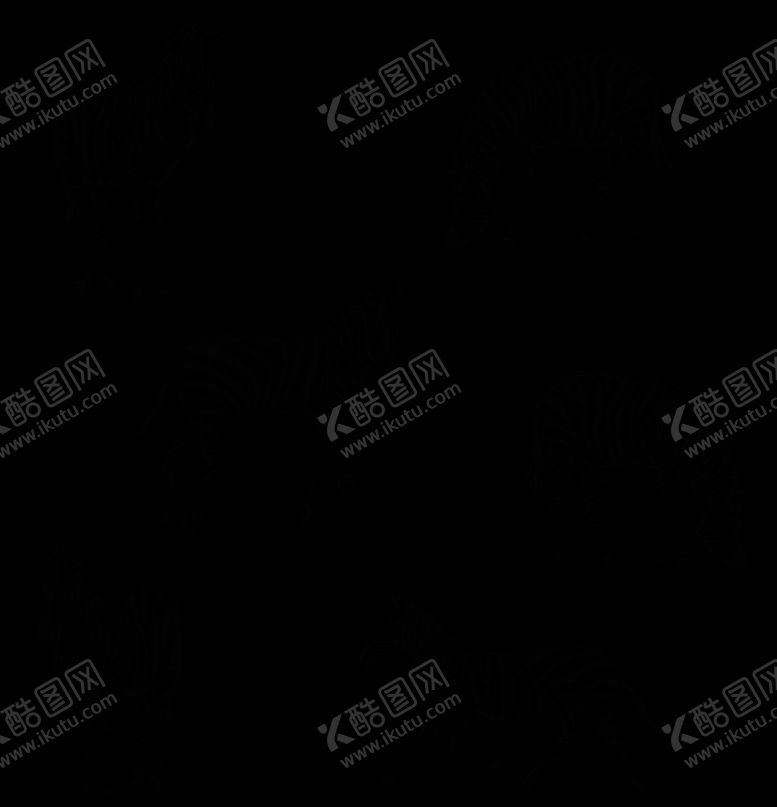 编号：64590406260347548248【酷图网】源文件下载-斑马满印图