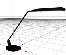 C4D模型台灯