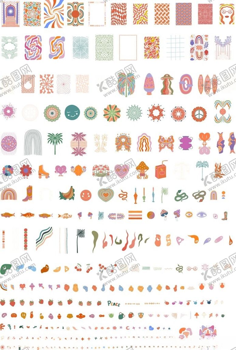 编号：89629304040316402042【酷图网】源文件下载-波西米亚图案