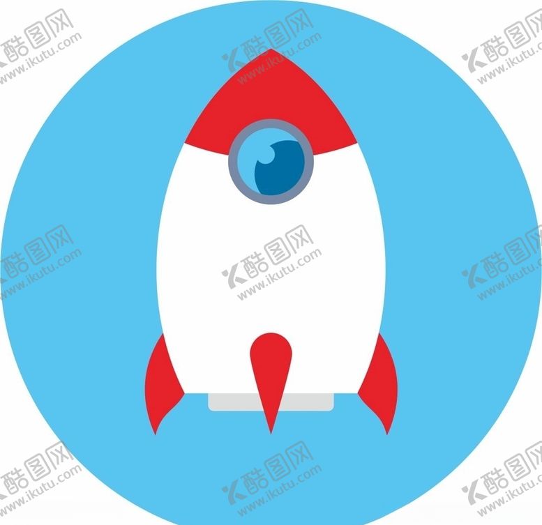 编号：48234704211720066424【酷图网】源文件下载-卡通火箭