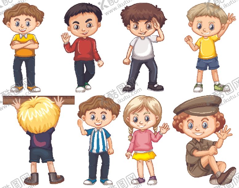 编号：94700210040000395113【酷图网】源文件下载-卡通人物