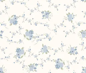 小碎花数码印四方连续女装