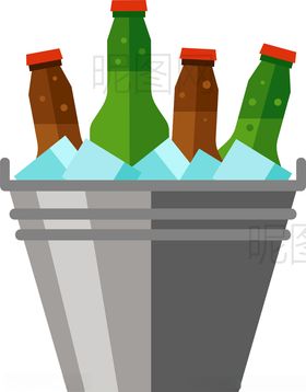 冰镇啤酒