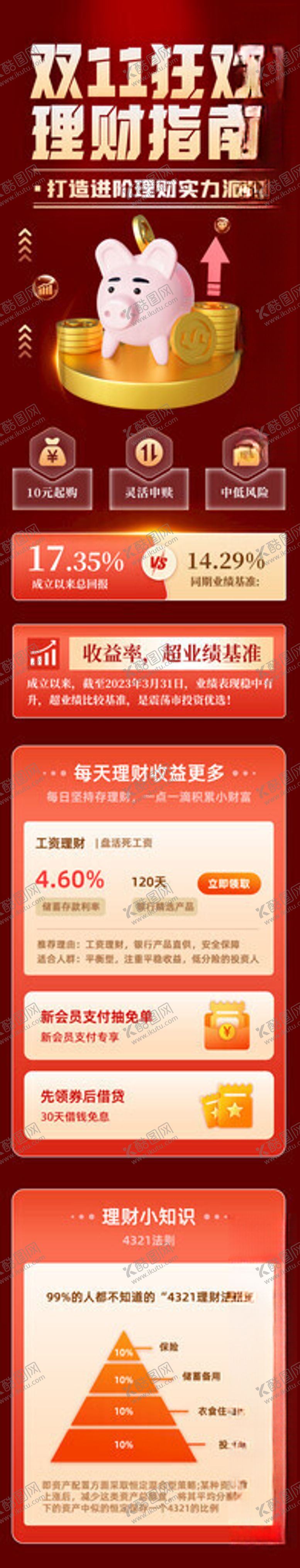 编号：80686711201339391406【酷图网】源文件下载-双十一狂欢理财指南