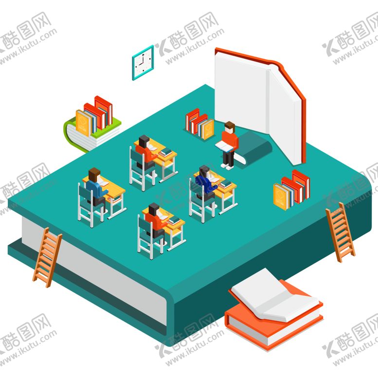 编号：75380505090245534807【酷图网】源文件下载-手绘书本