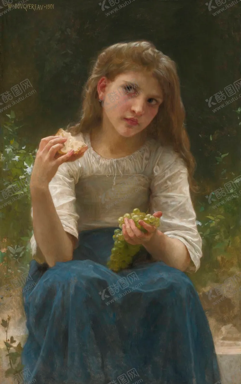 编号：96934911301536175334【酷图网】源文件下载-油画 名画 布格罗 人物肖像画