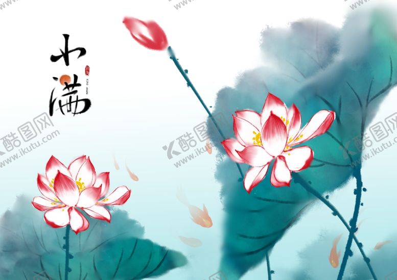 编号：66794910101120489040【酷图网】源文件下载-小满荷花