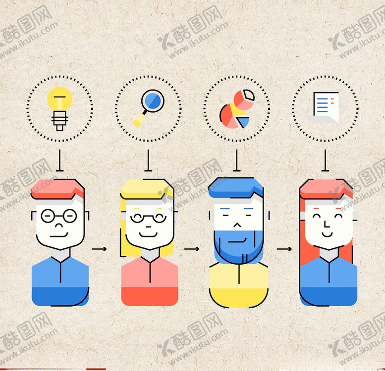 编号：83347909211008495801【酷图网】源文件下载-矢量人物扁人物职业人物