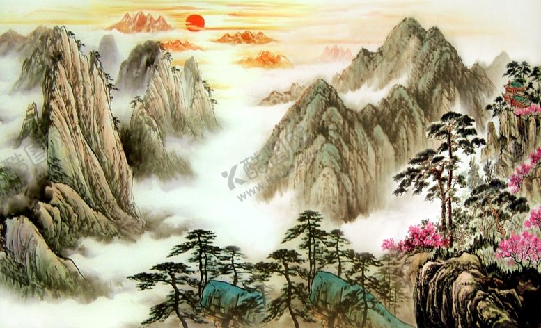 编号：77304209241345441862【酷图网】源文件下载-装饰画背景墙