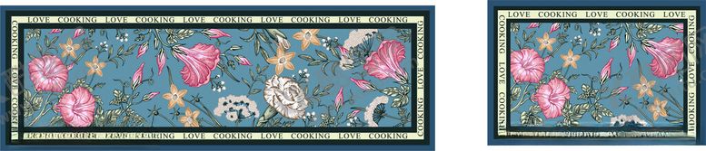 编号：23979811021258485753【酷图网】源文件下载-花卉图案长条装饰画