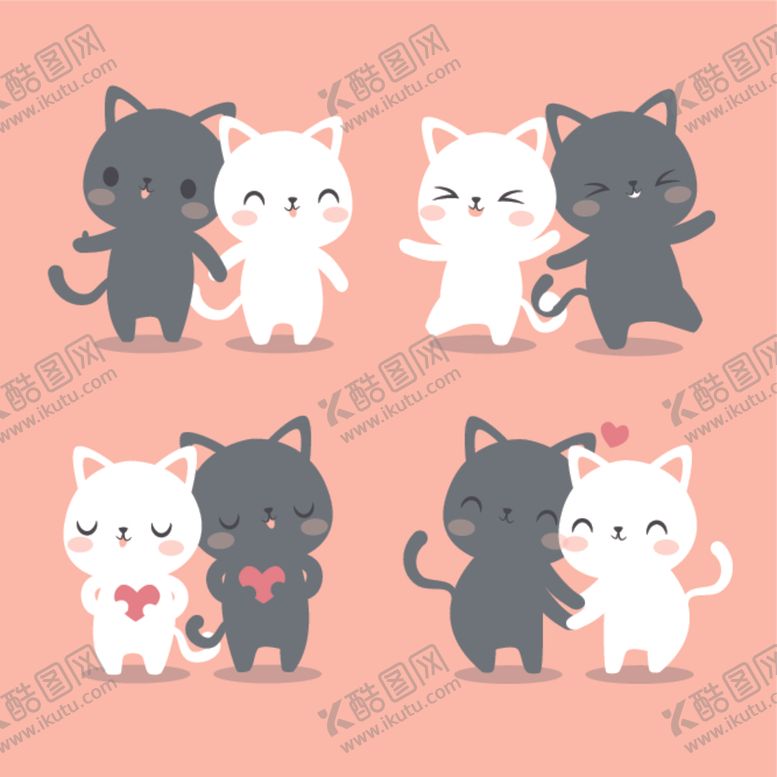 编号：34289805090812579507【酷图网】源文件下载-猫卡通