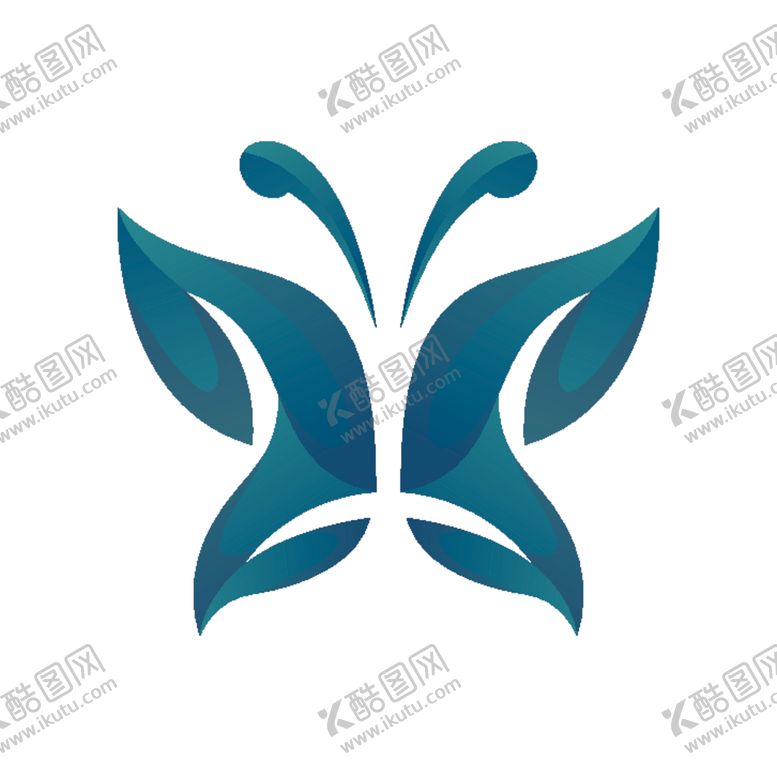 编号：32182907070809161787【酷图网】源文件下载-蝴蝶logo