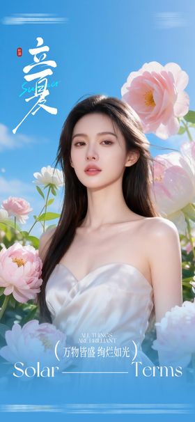 医美立夏海报