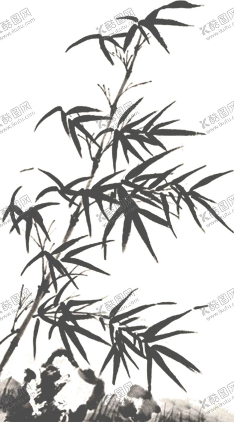 编号：35948404161800299607【酷图网】源文件下载-水墨竹子