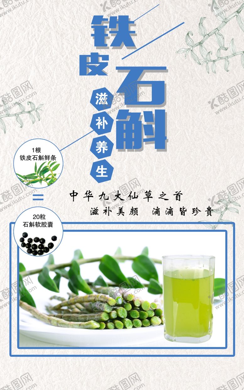 编号：72612804162155002642【酷图网】源文件下载-铁皮石斛