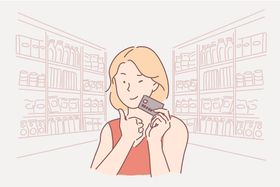 韩国小清新人物生活插画