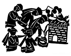 剪纸民俗图形传统回纹高雅