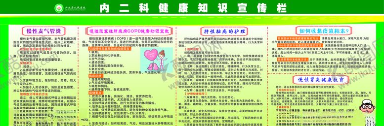 编号：91270007020241323042【酷图网】源文件下载-内二科健康知识宣传栏