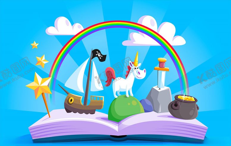 编号：73743409210142123488【酷图网】源文件下载-儿童故事书