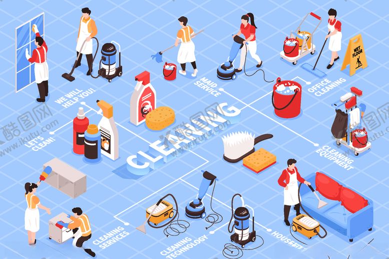 编号：40135509241836422386【酷图网】源文件下载-打扫卫生
