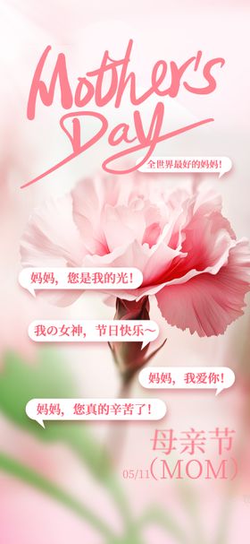 母亲节感恩母爱海报