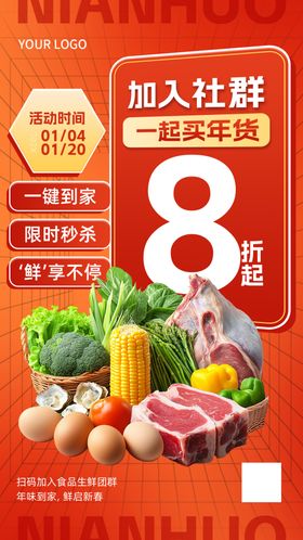 8周年庆生鲜大促优惠多
