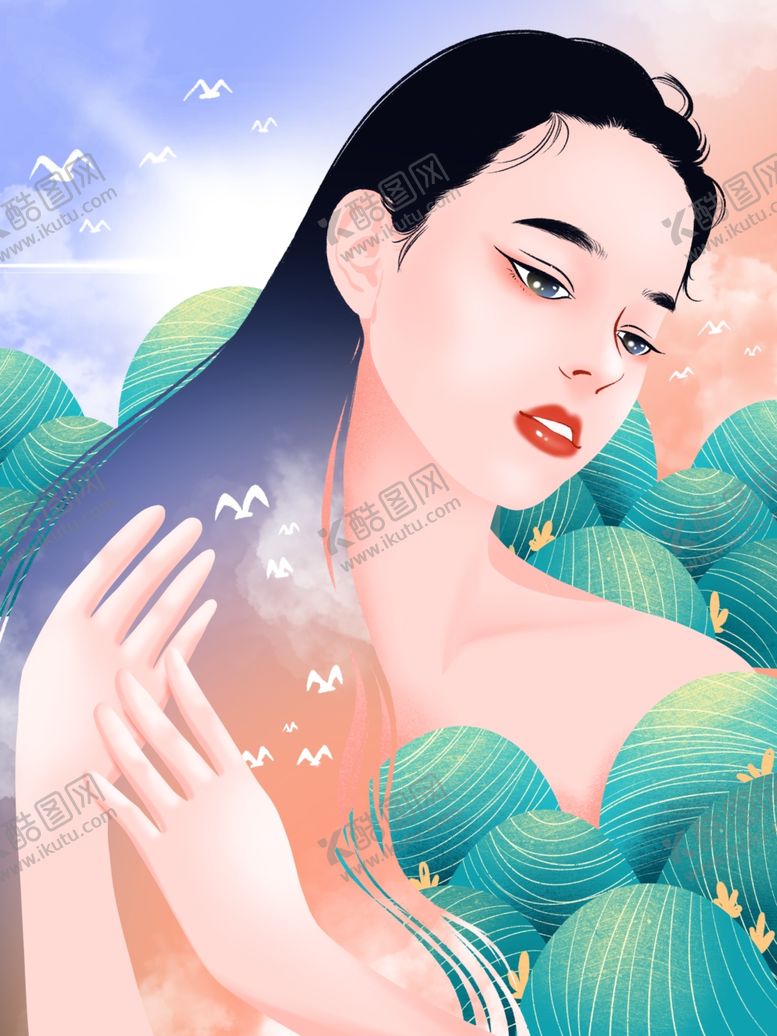 编号：46506405110100135712【酷图网】源文件下载-创意卡通插画图案
