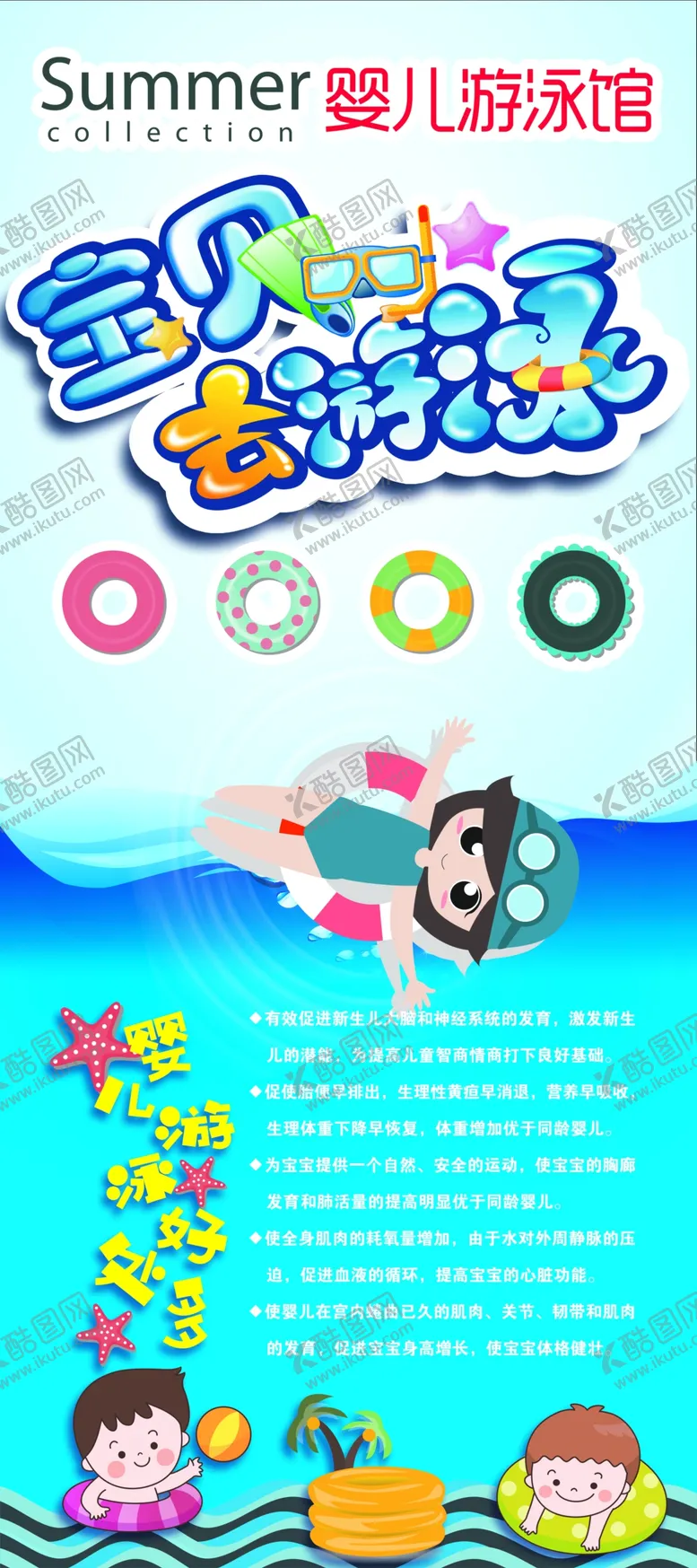 编号：33184204200325205900【酷图网】源文件下载-游泳馆展架