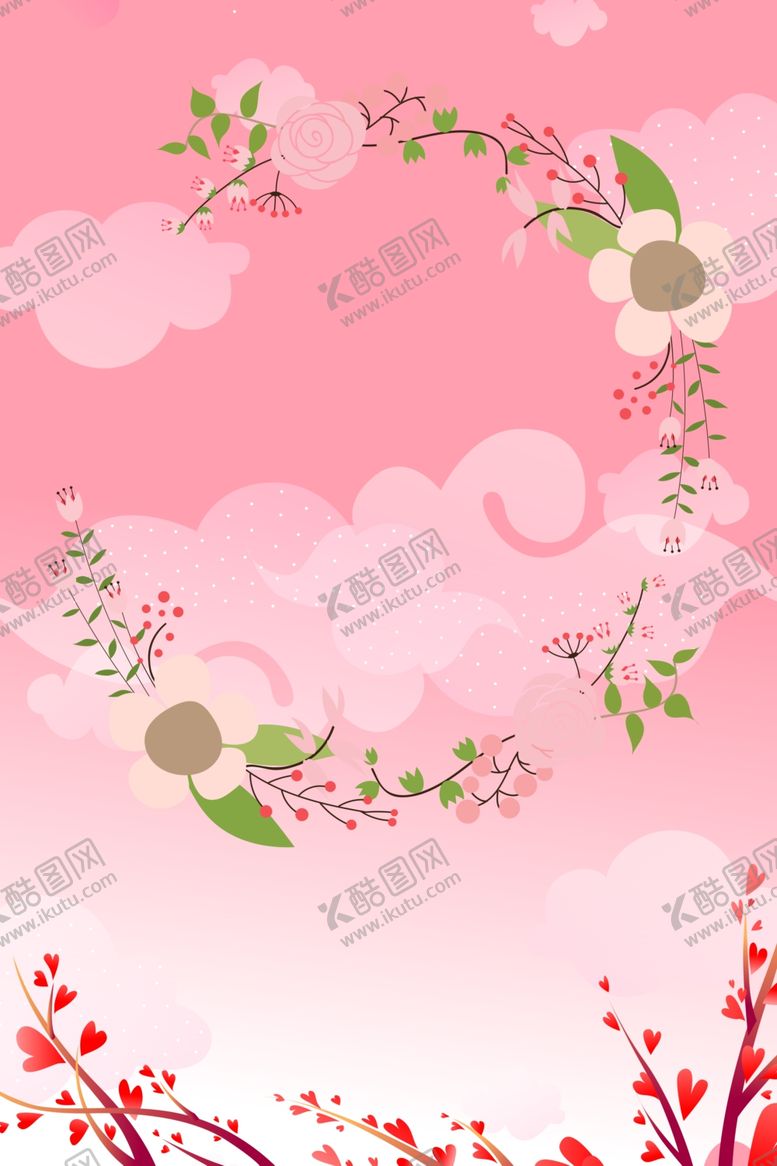 编号：11990609191158327643【酷图网】源文件下载-妇女节背景