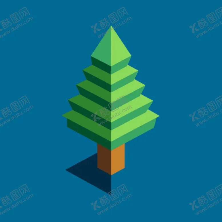 编号：98747811282351133562【酷图网】源文件下载-3D松树