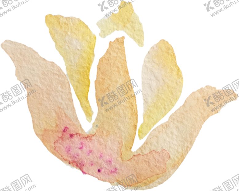 编号：53891009250445401978【酷图网】源文件下载-手绘水彩花卉花型花瓣
