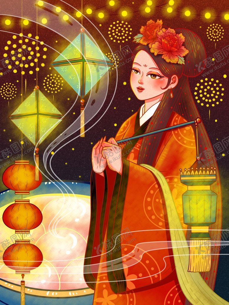 编号：84814104011935019947【酷图网】源文件下载-元宵海报