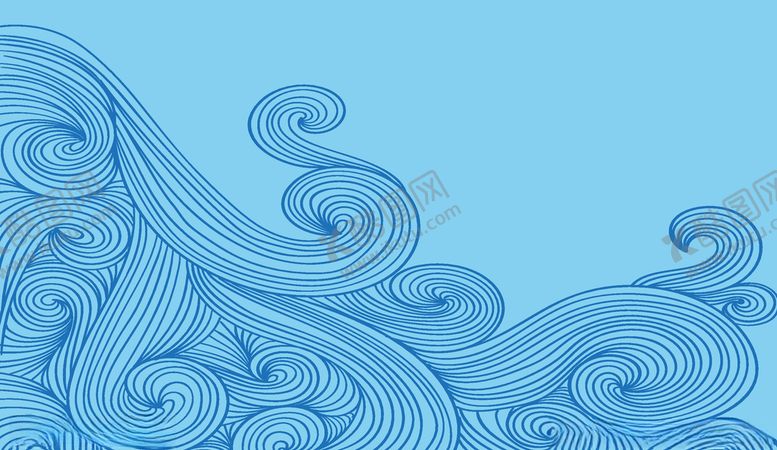 编号：66144509201517157680【酷图网】源文件下载-浪浪花浪纹