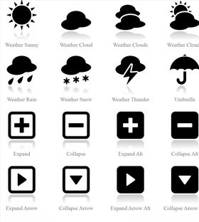 天气图标