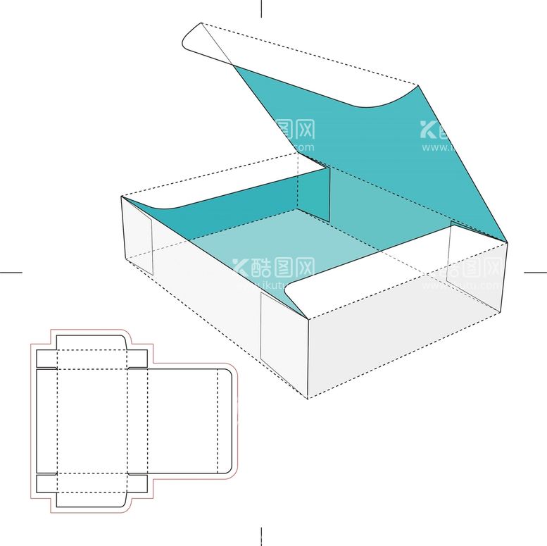 编号：97058209191508468432【酷图网】源文件下载-包装盒刀模